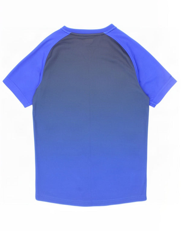 Canterbury Boys Graphic T-Shirt Top 7-8 Years Blue Polyester