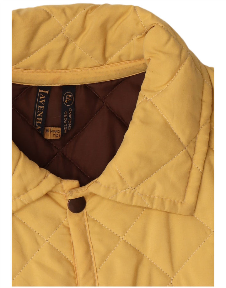 Lavenham muška prošivena jakna UK 38 srednje žuti poliester