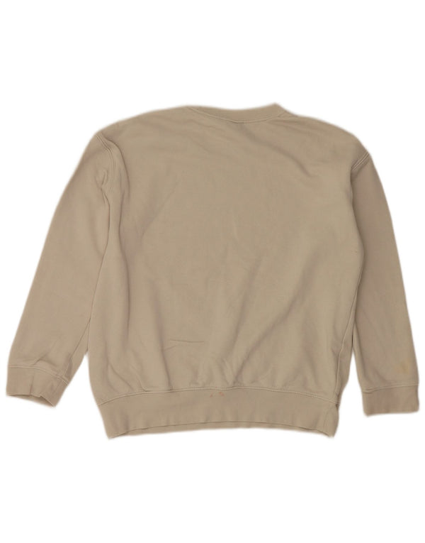 Nike Girls Graphic Sweatshirt Džemper 12-13 godina Veliki sivi pamuk