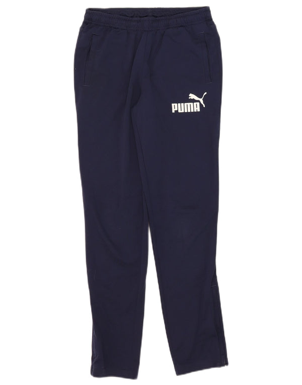 Puma Boys Graphic Trenirka Hlače 11-12 godina mornarsko plava poliester