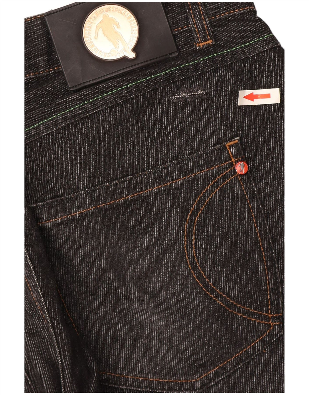 Bikkembergs muške ravne traperice W34 L34 sive