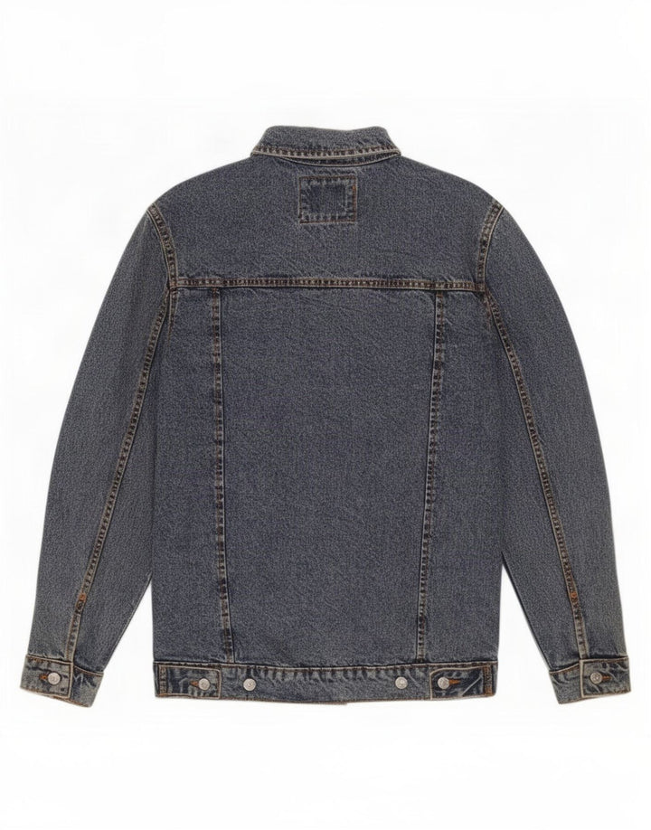Zara muška traper jakna UK 36 Small Blue Cotton