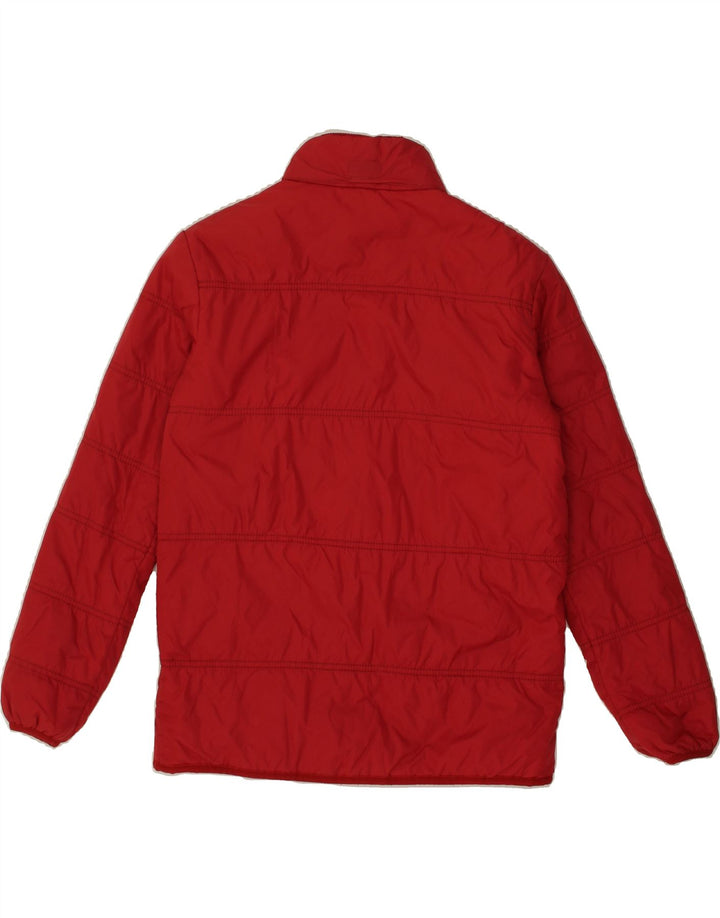 NAPAPIJRI Boys Padded Jacket 9-10 Years Red Polyamide Vintage Napapijri and Second-Hand Napapijri from Messina Hembry 