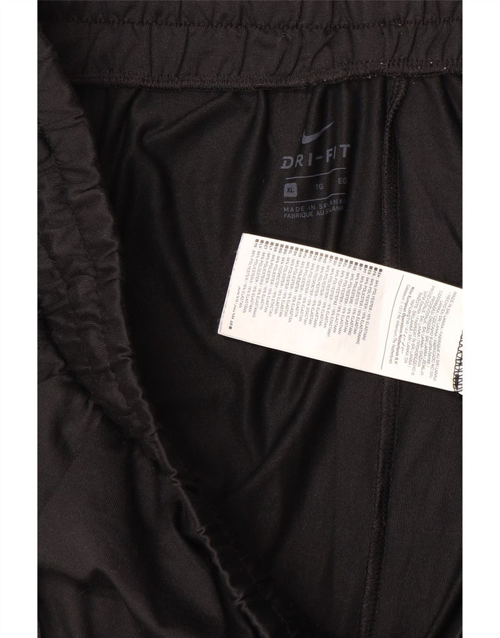 NIKE muške hlače za trenirku Dri Fit XL, crni poliester