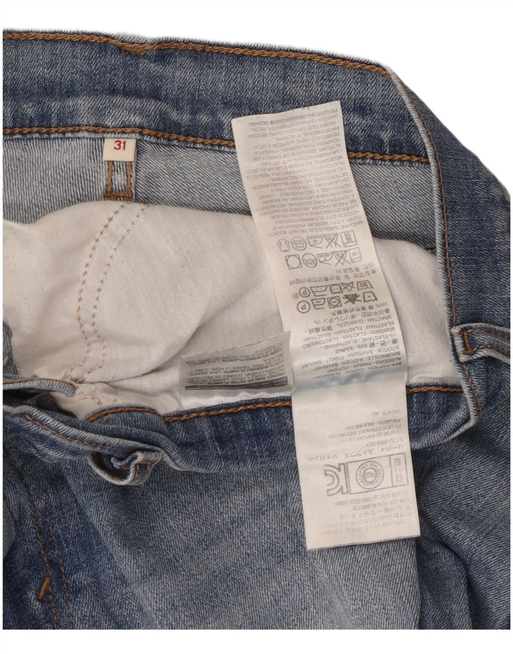 LEVI'S Ženske traper kratke hlače W31 Srednje plavi pamuk