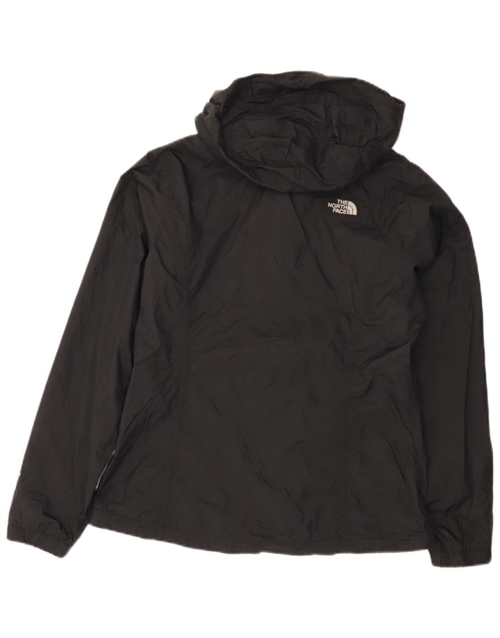 The North Face ženska kišna jakna s kapuljačom UK 14 Srednji crni najlon