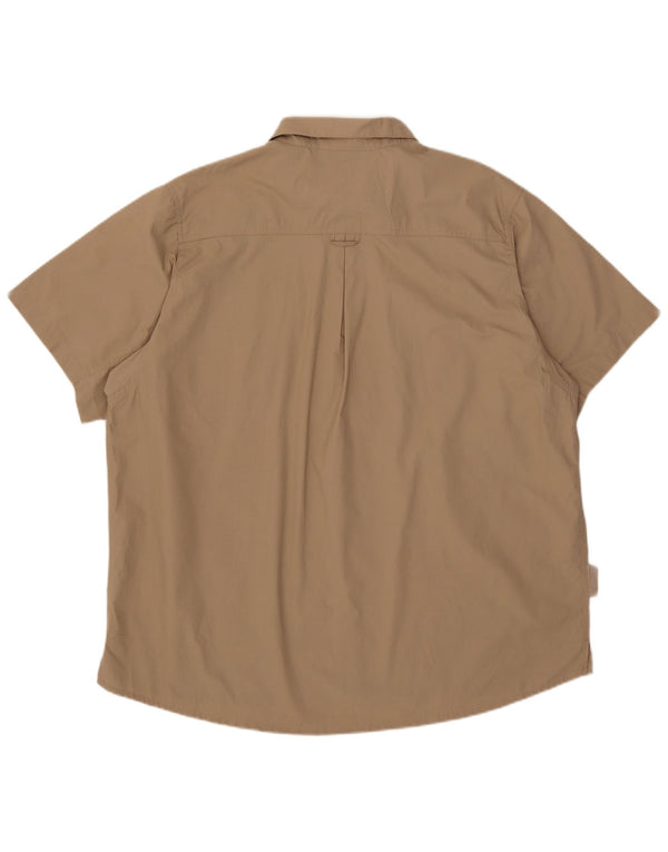 Mountain Warehouse muška košulja kratkih rukava 2XL bež poliester