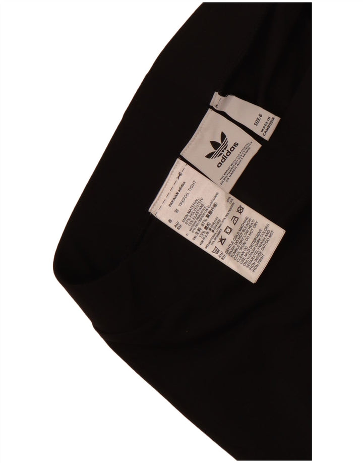 Adidas ženske tajice UK 6 XS crni poliester