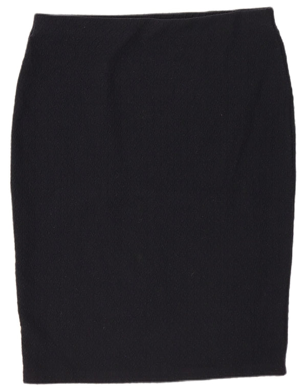 Marks & Spencer ženska pencil suknja UK 14 Large W32 tamnoplavi poliester