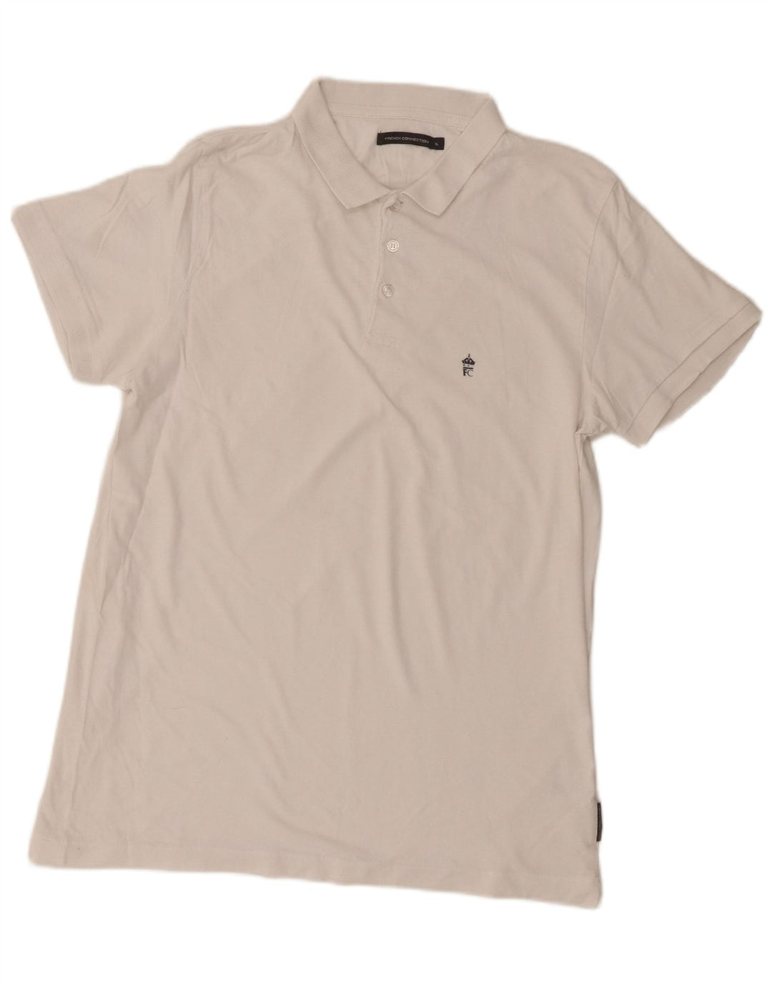 French Connection muška polo majica XL bijeli pamuk