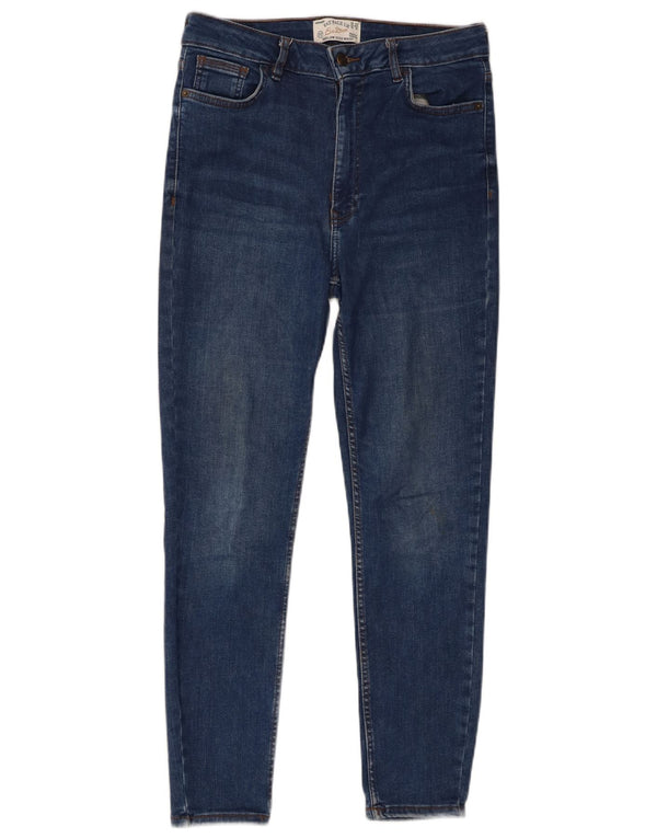 Fat Face Ženske sužene traperice Harlow UK 12 Srednje W28 L26 Plavi pamuk