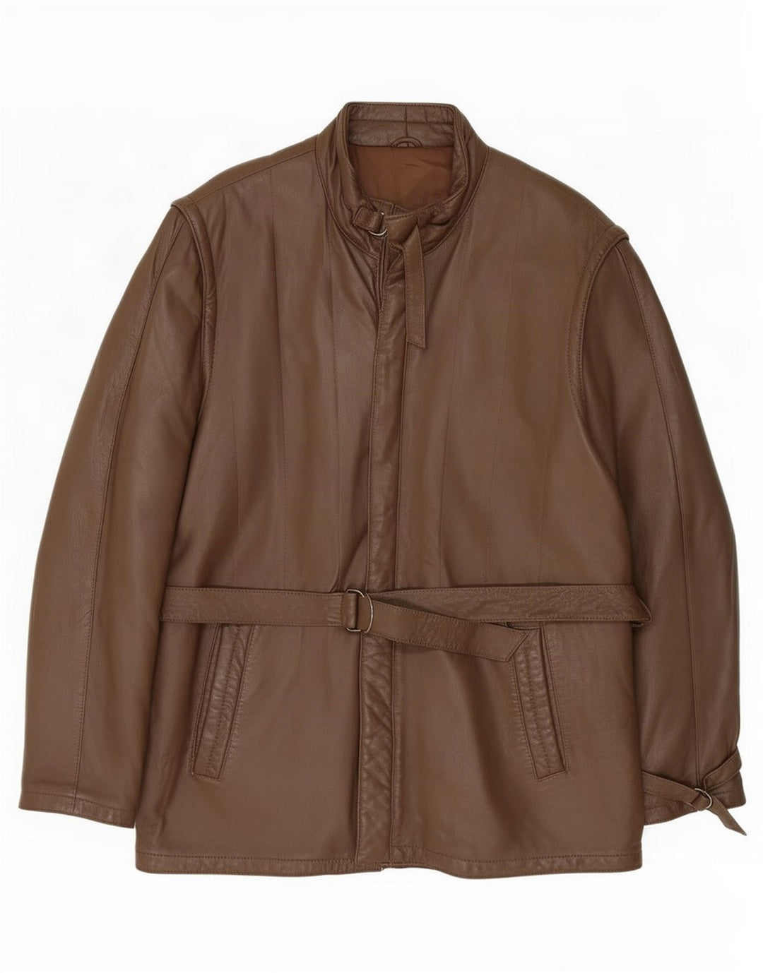 Vintage muška kožna jakna UK 40 Large Brown