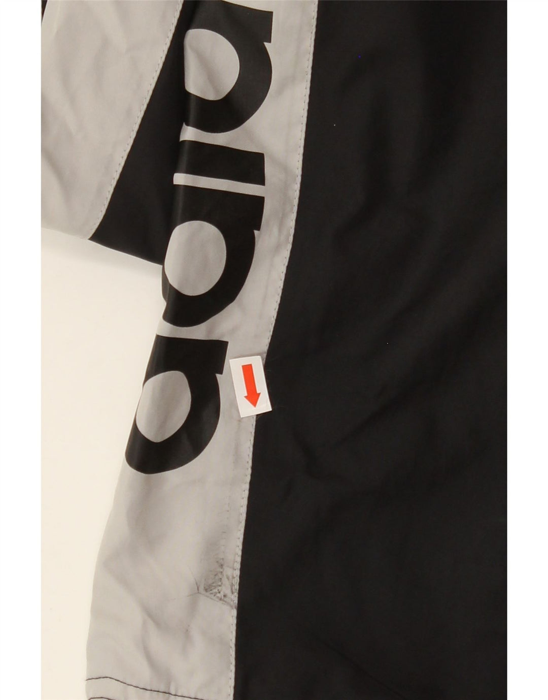 ADIDAS Mens Graphic Tracksuit Trousers Large  Black Colourblock Polyester Vintage Adidas and Second-Hand Adidas from Messina Hembry 