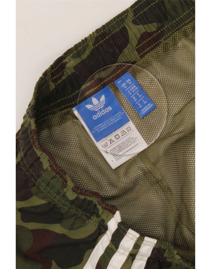 Adidas muške sportske kratke hlače srednje boje kaki kamuflažni poliester