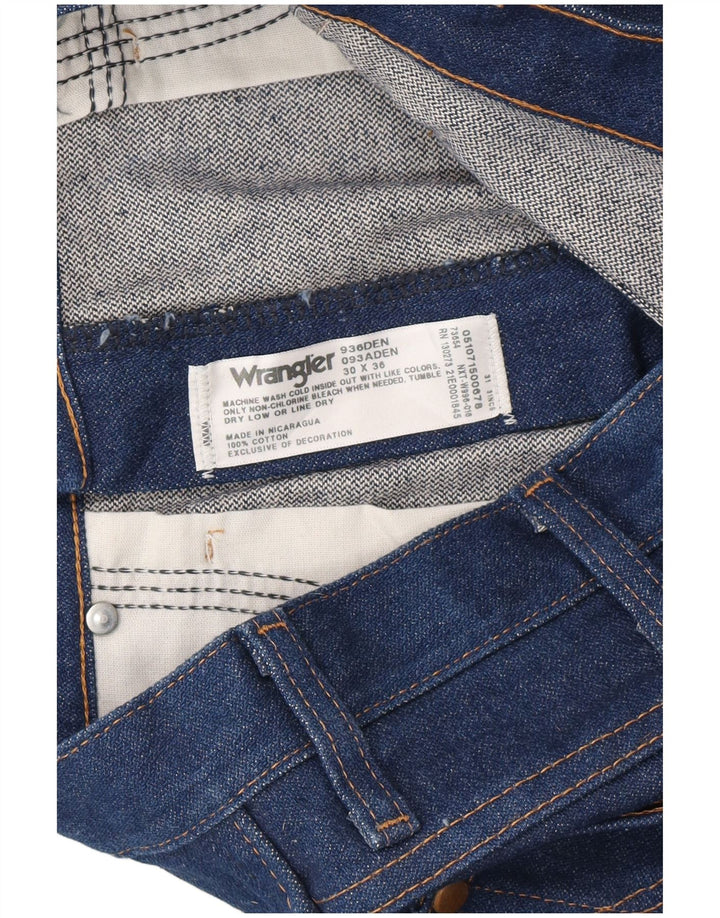 Wrangler ženske ravne traperice W30 L36 plavi pamuk