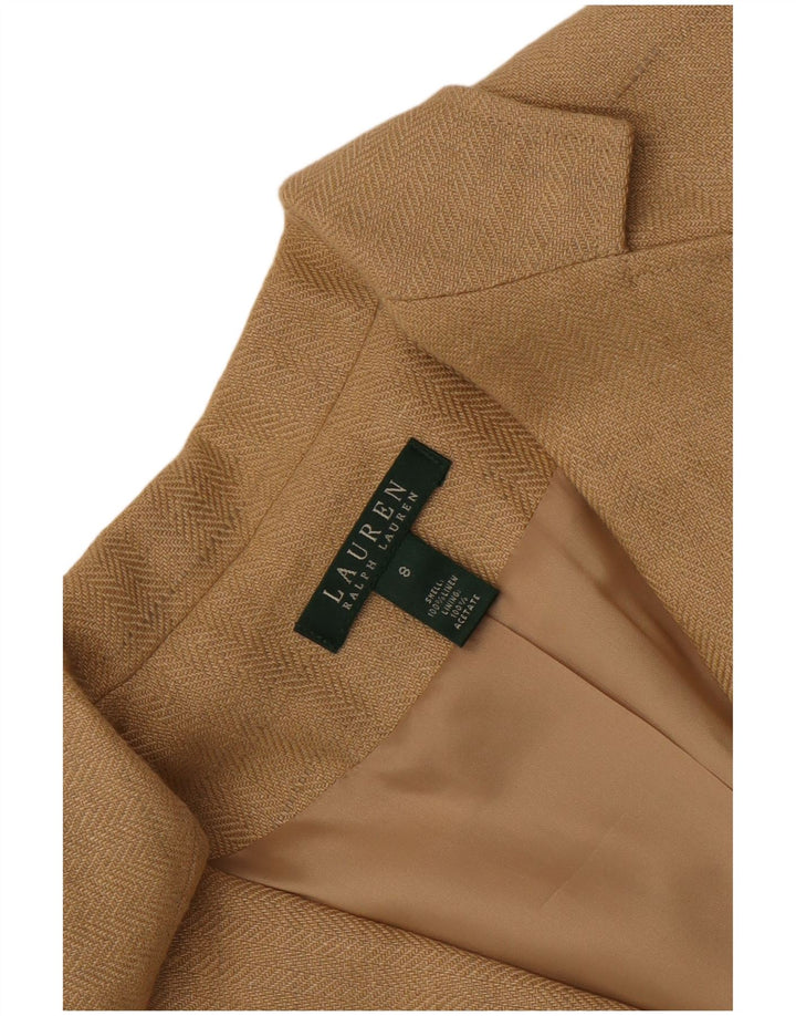 Ralph Lauren Ženska jakna sa 2 gumba US 8 srednje bež riblja kost