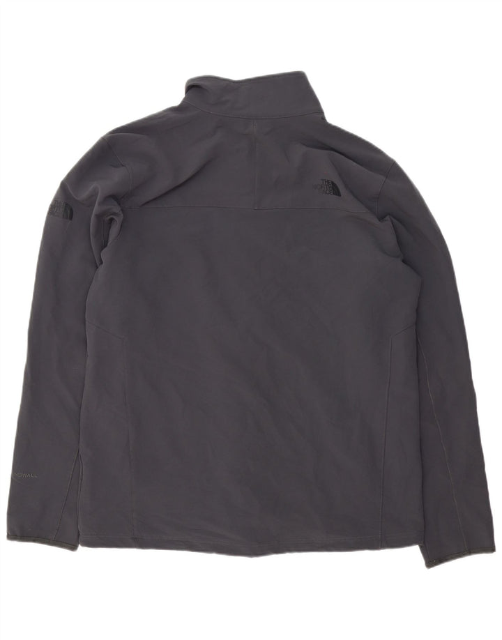 Velika siva gornja jakna The North Face trenirke od poliestera