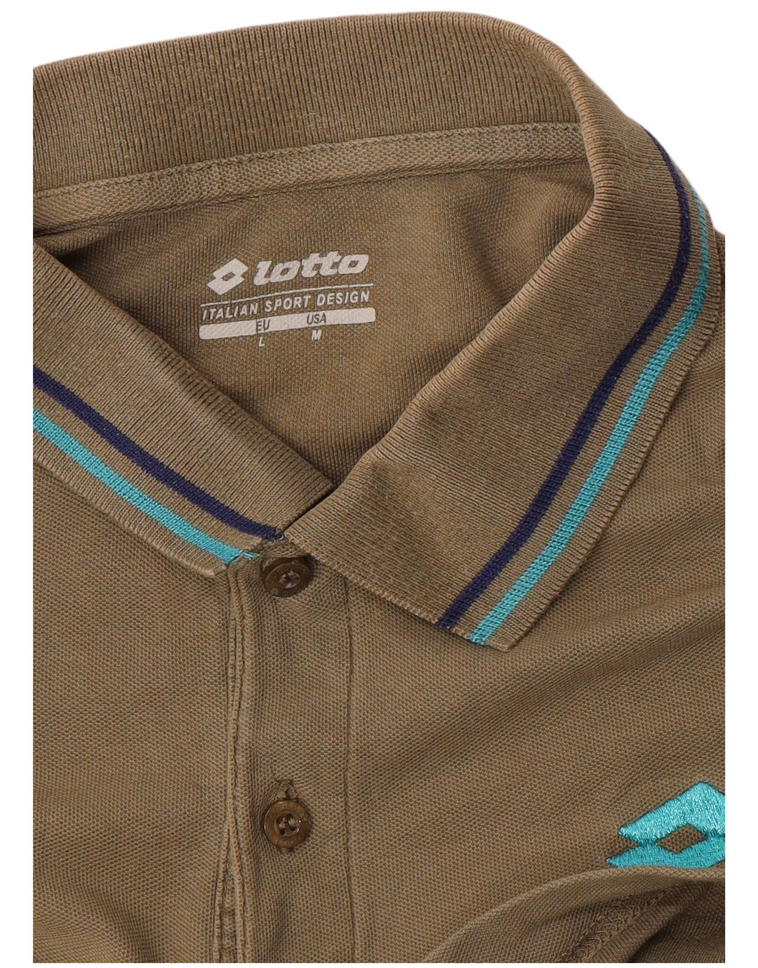 Lotto muška polo majica srednje boje kaki