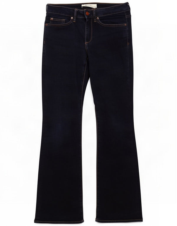 Gap Ženske Curvy Bootcut traperice W28 L31 Navy Blue Cotton