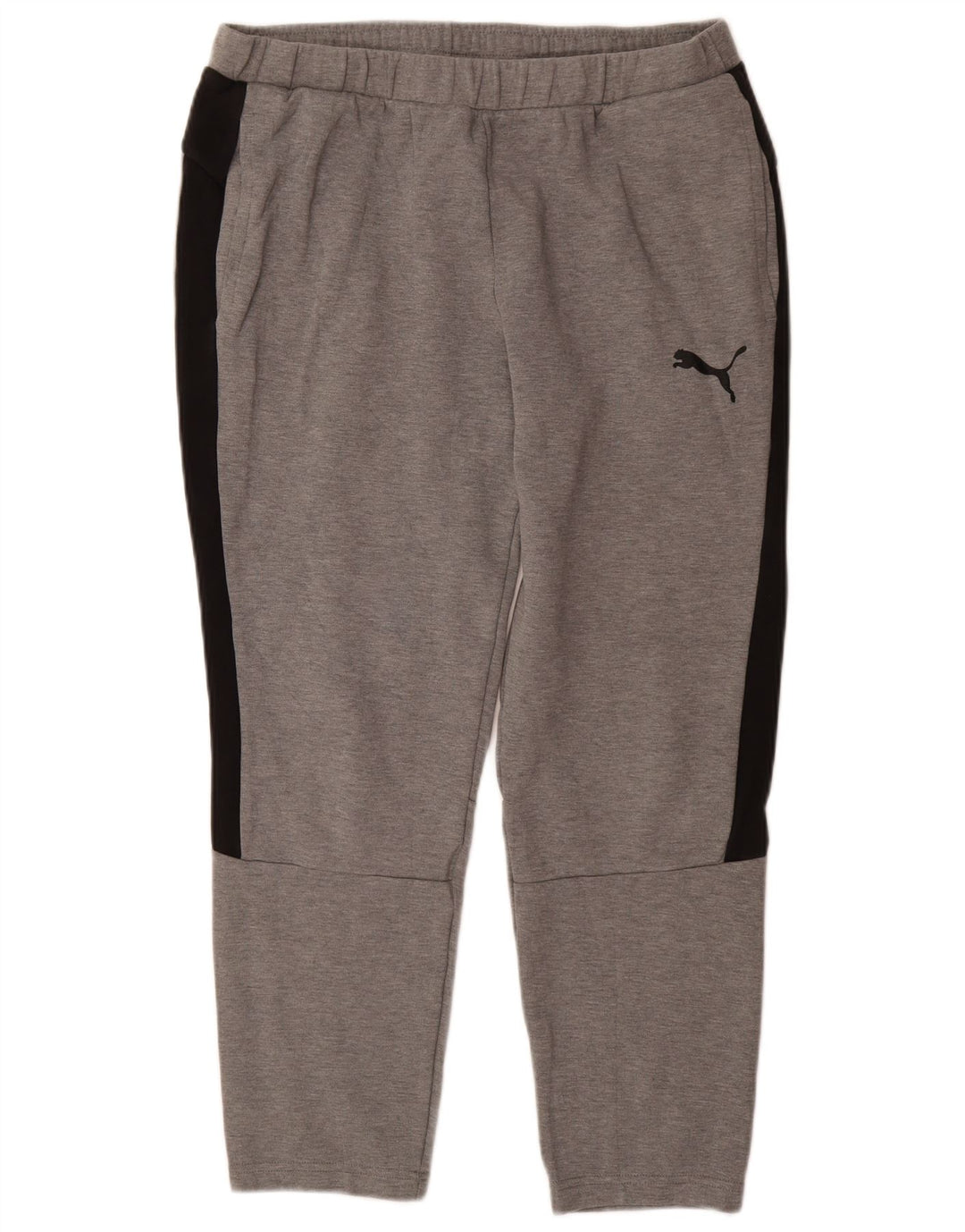 PUMA Muške hlače za trenirku Large Grey Colourblock Pamuk