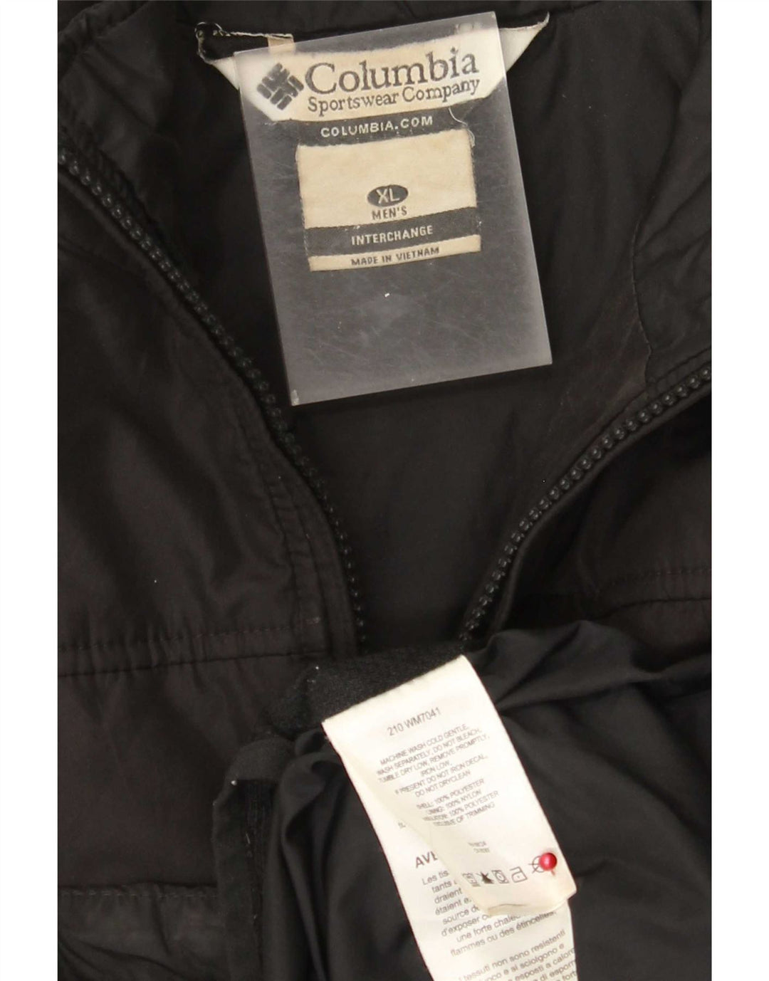 Columbia muška bomber jakna Interchange Liner UK 42 XL crni poliester