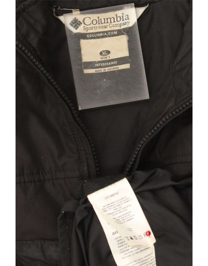 Columbia muška bomber jakna Interchange Liner UK 42 XL crni poliester