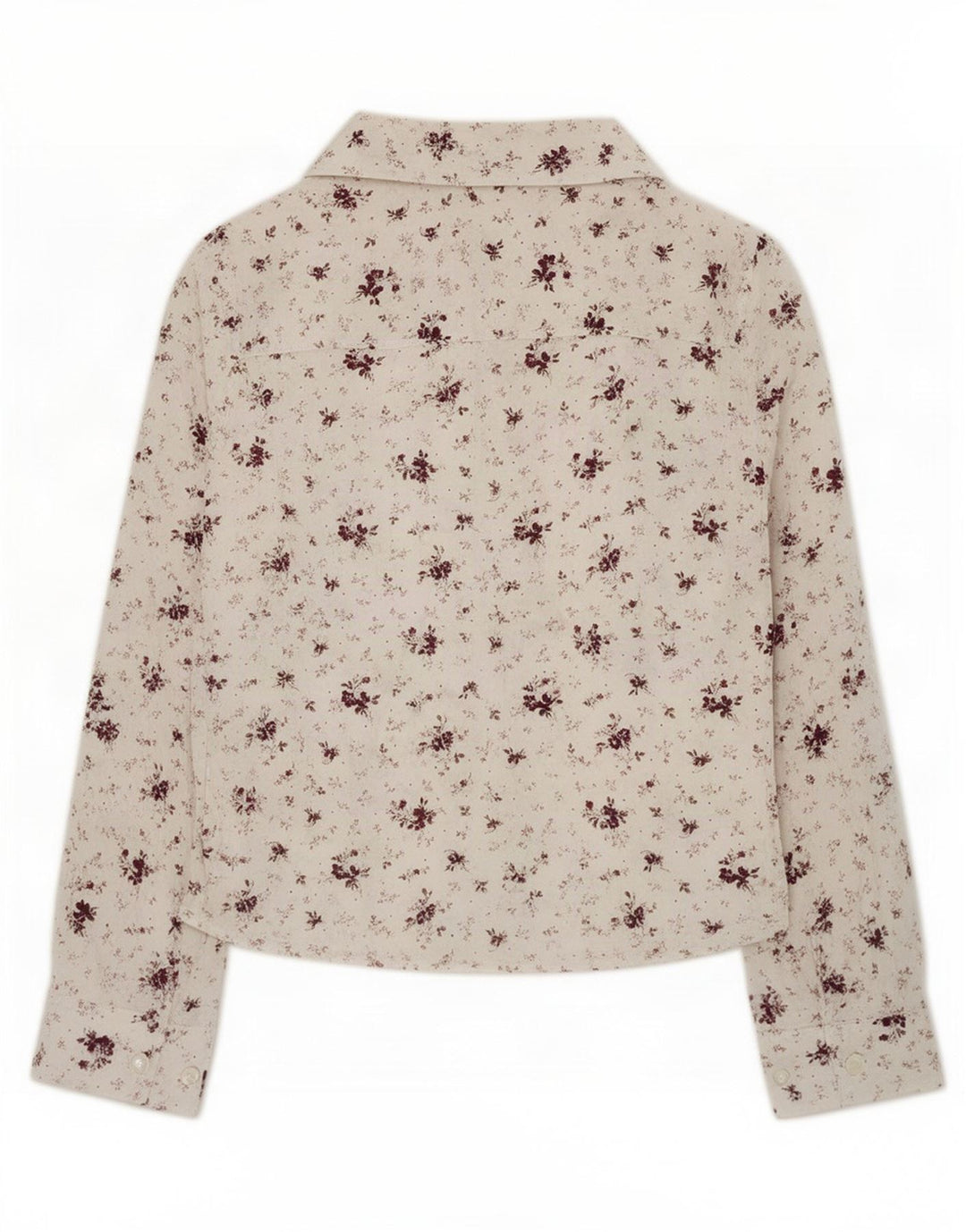 Laura Ashley Ženska košulja UK 12 Srednje bijela cvjetna
