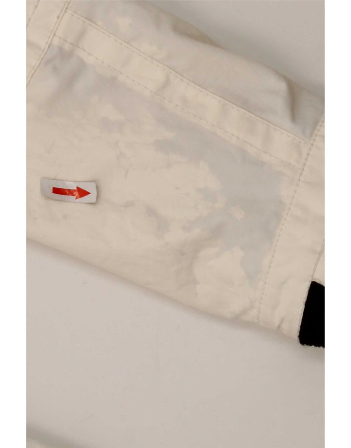 Museum Mens Graphic Utility Jacket UK 38 Srednje bijeli Colourblock najlon