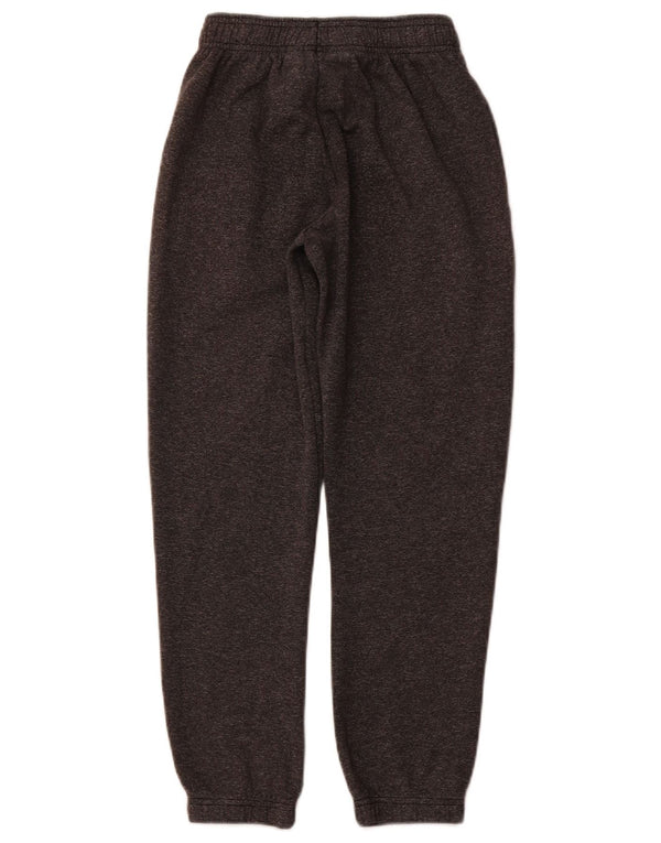 ADIDAS Trenirke za djevojčice, hlače za trčanje, 11-12 godina, sivi flekasti pamuk