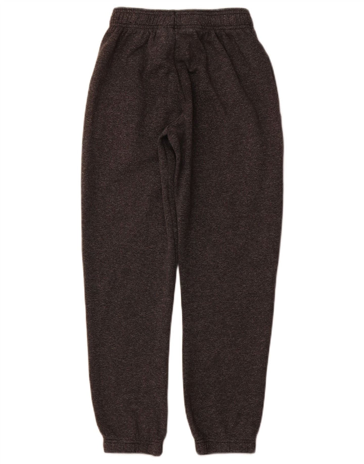 ADIDAS Trenirke za djevojčice, hlače za trčanje, 11-12 godina, sivi flekasti pamuk