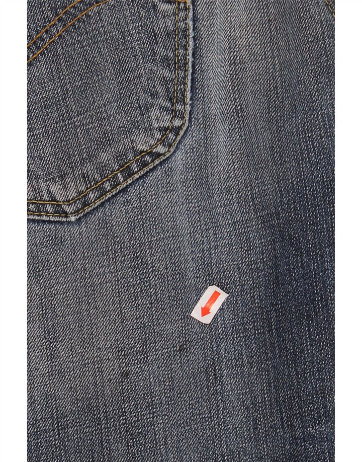 LEE muške traperice Denver Bootcut W33 L34 plavi pamuk