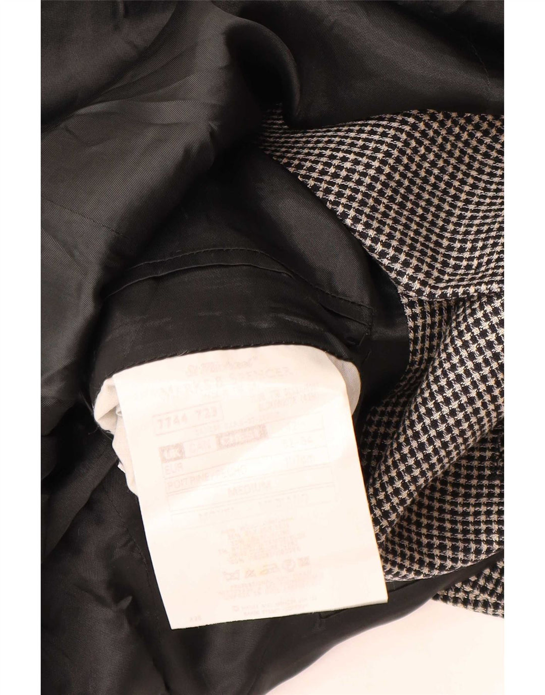 Marks & Spencer muška jakna St. Michael Blazer UK 42 veliki sivi karirani