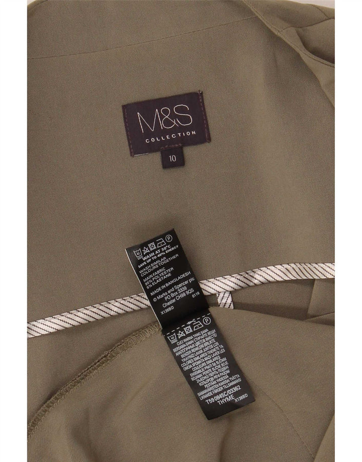 Marks & Spencer ženski kardigan Top UK 10 Mali kaki poliester
