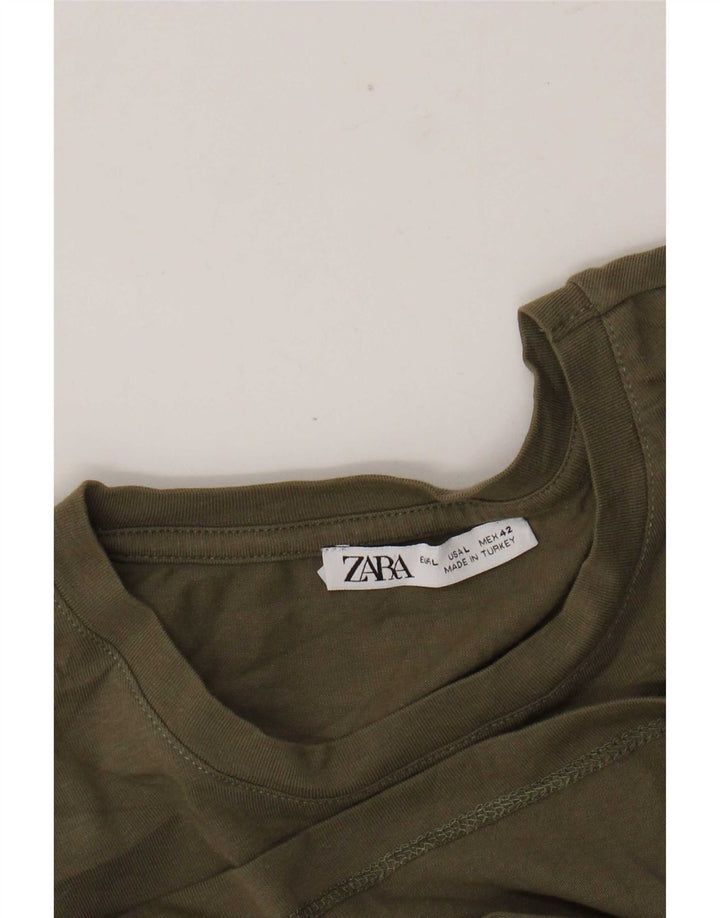 Zara muška majica kratkih rukava velika kaki