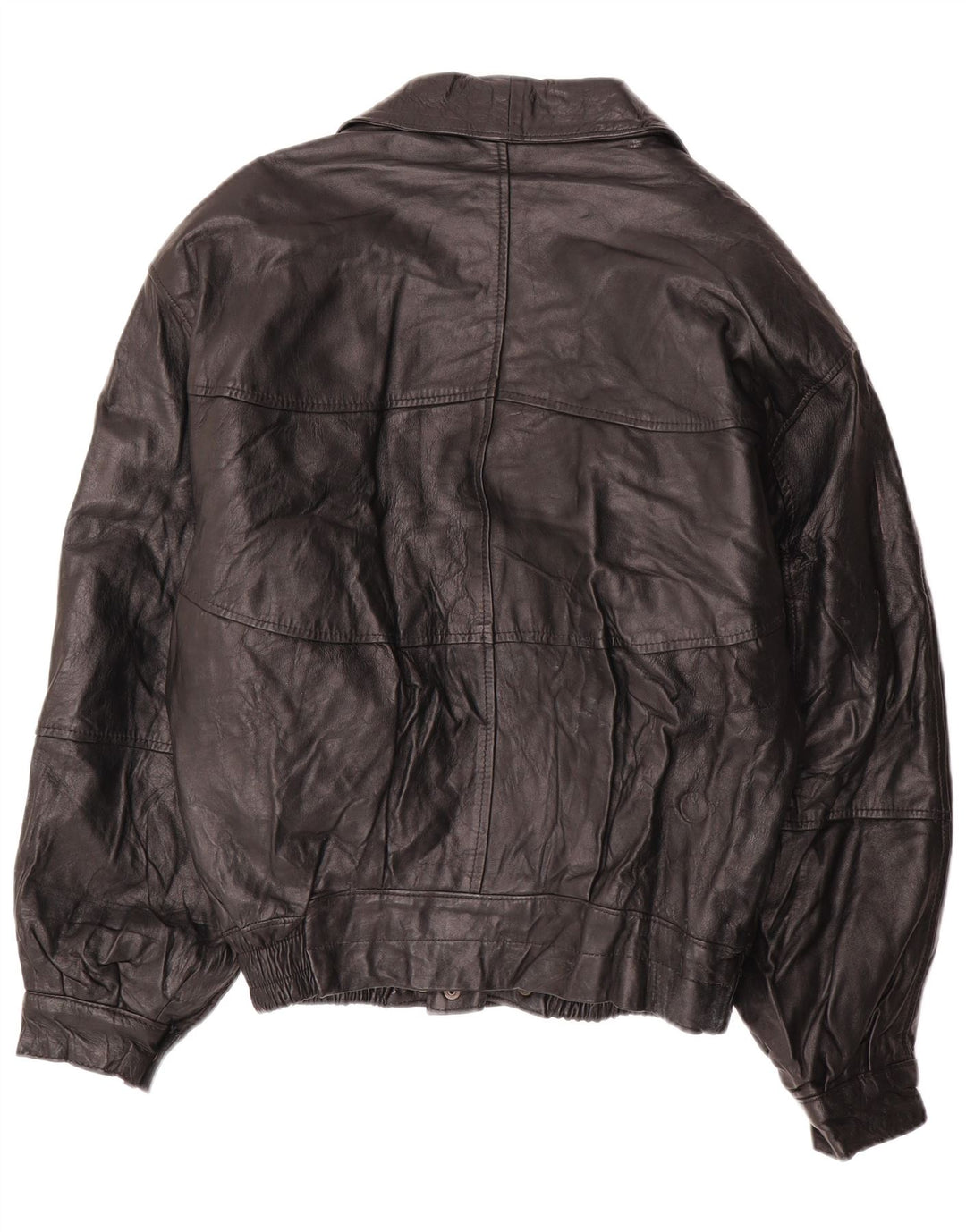 LAVORAZIONE ARTIGIANA muška kožna jakna IT 52 XL crna koža