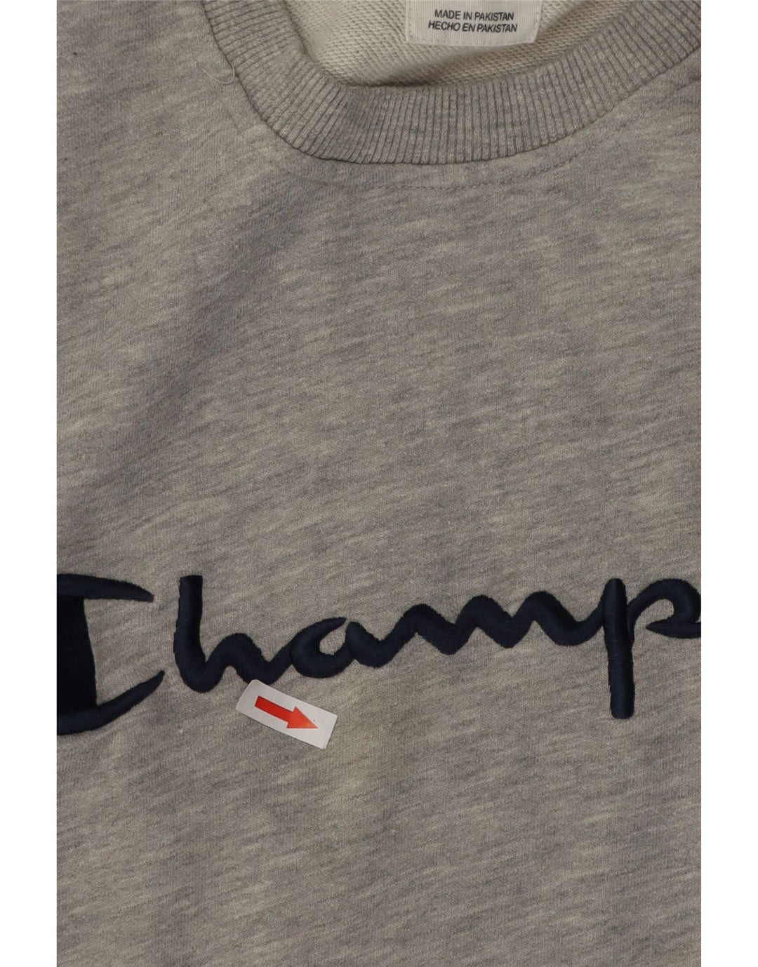 Champion muški džemper s grafičkim motivima 2XL, sivi flekasti pamuk