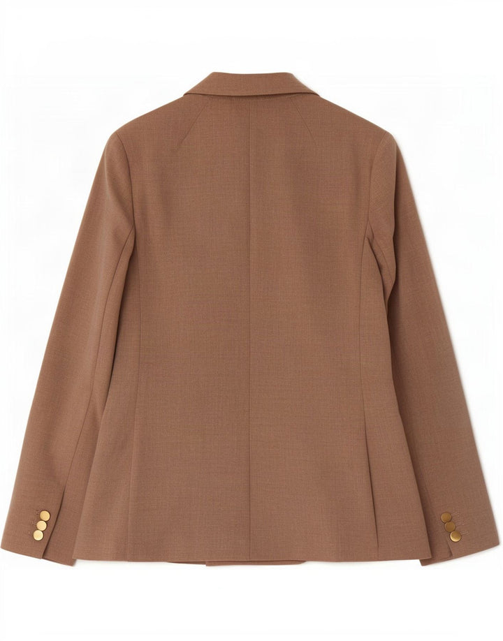 Marks & Spencer ženski sako s dvostrukim kopčanjem UK 8 Small Beige