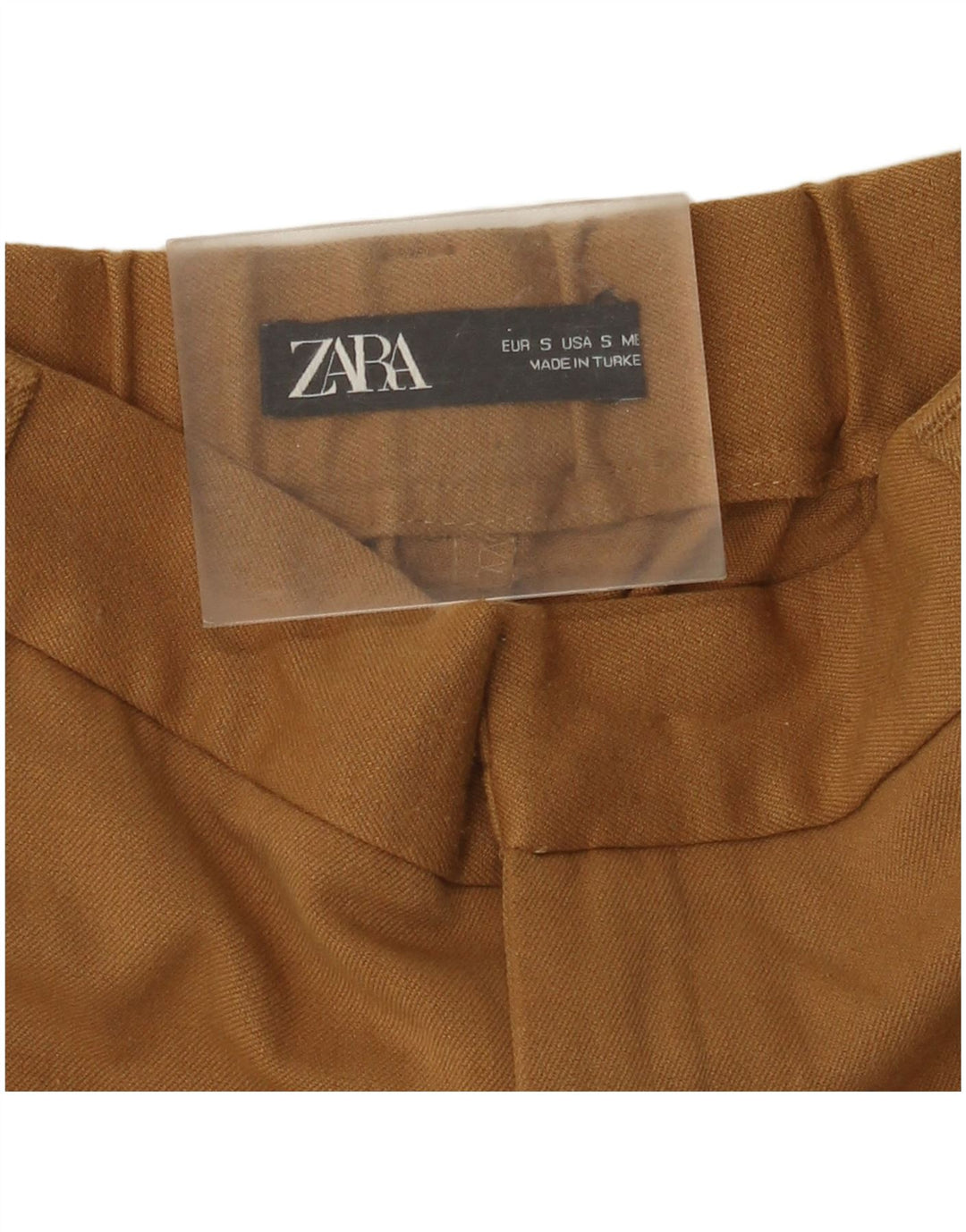 Zara ženske skraćene hlače male W26 L24 smeđe