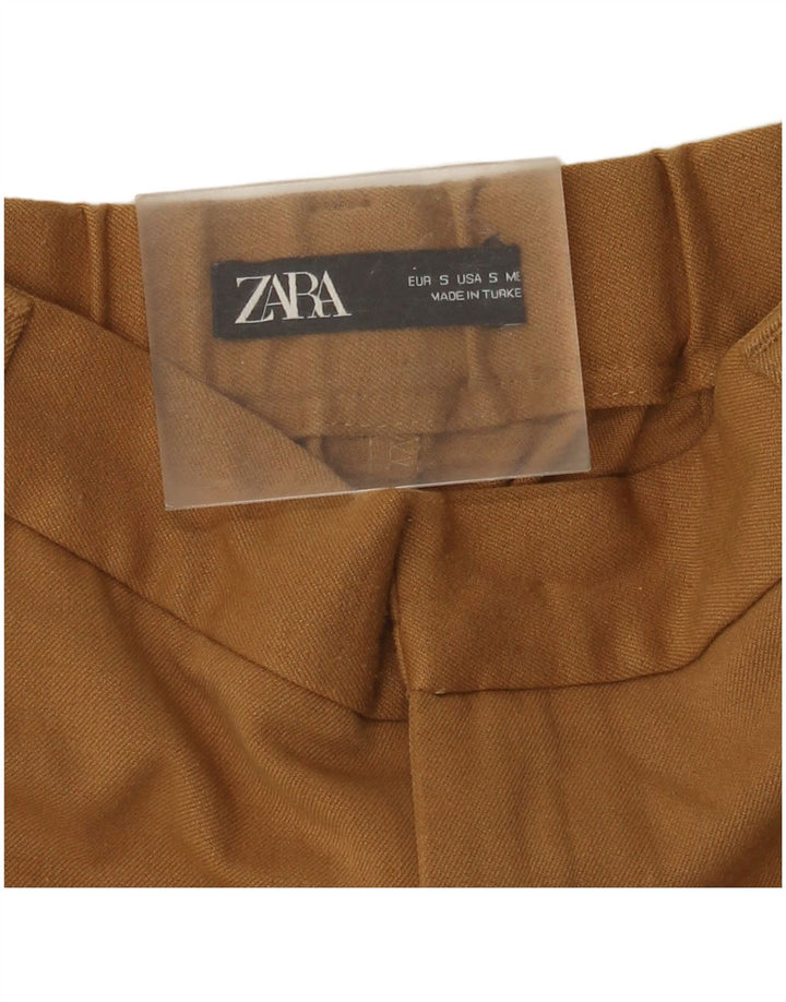 Zara ženske skraćene hlače male W26 L24 smeđe
