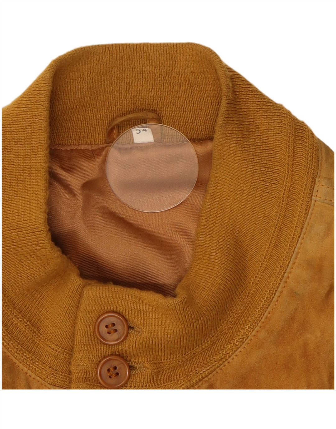 Vintage muška bomber jakna od brušene kože IT 54 2XL smeđa koža