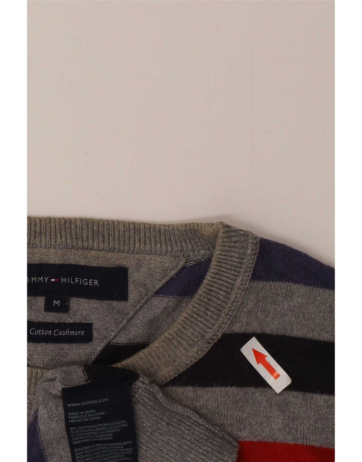 Tommy Hilfiger muški džemper s okruglim izrezom srednje raznobojnih pruga