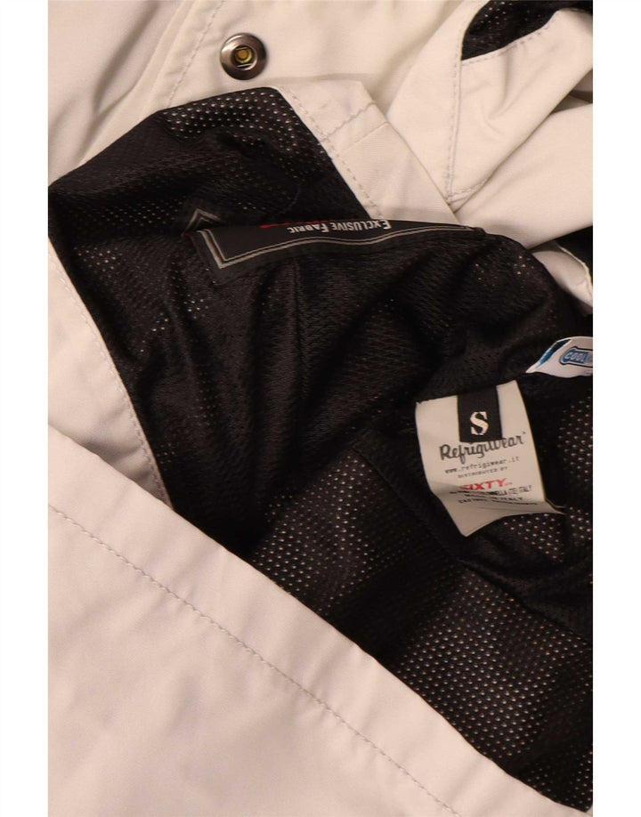 Refrigiwear ženska kišna jakna s kapuljačom UK 10 mala siva od poliamida
