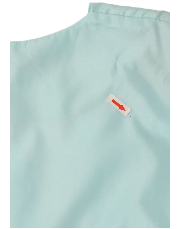 Vintage ženski bolero gornji dio UK 12 Srednje plavi poliester