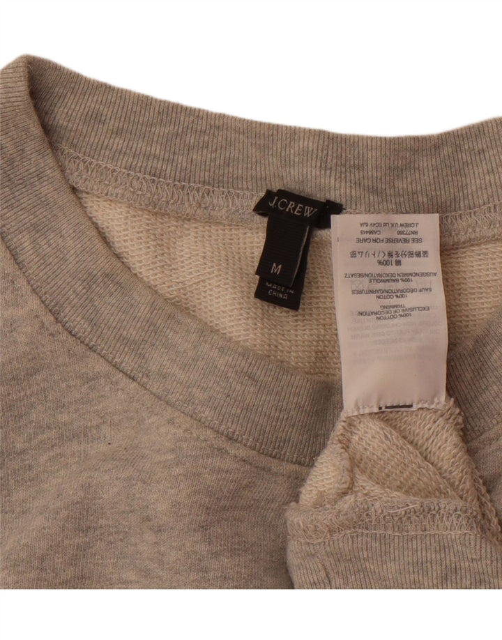 J. CREW Girls Sweatshirt Jumper 11-12 Years Medium Grey Cotton
