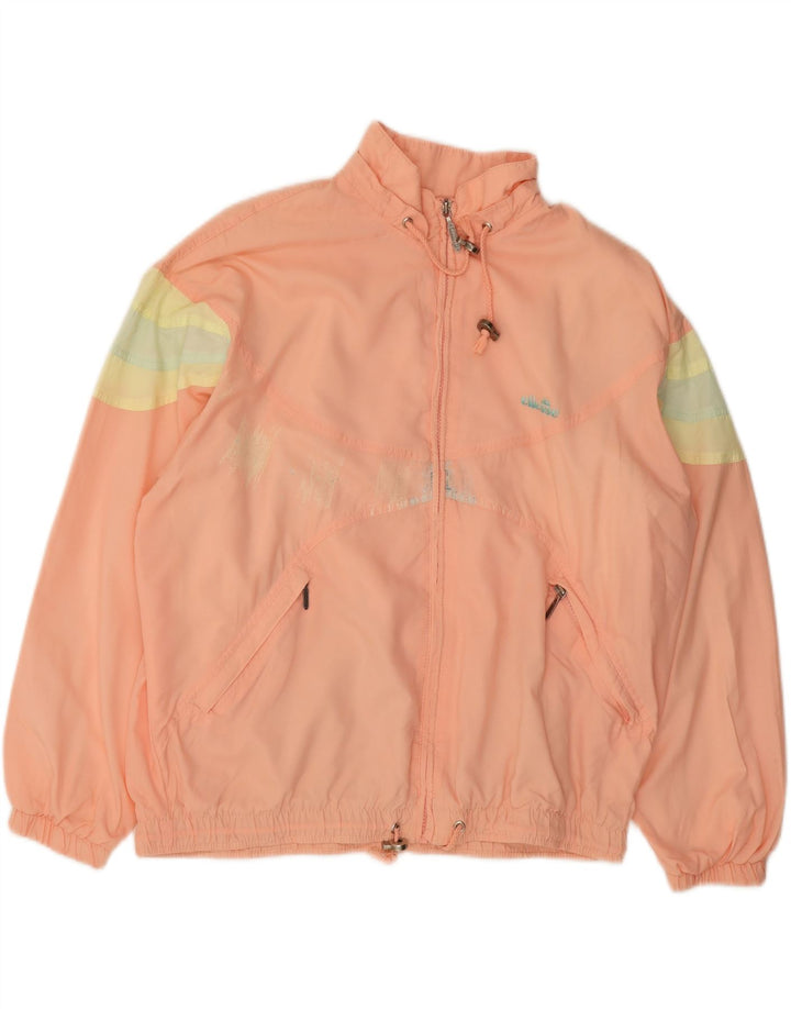 ELLESSE Womens Full Tracksuit UK 16 Large Orange Colourblock Polyester Vintage Ellesse and Second-Hand Ellesse from Messina Hembry 
