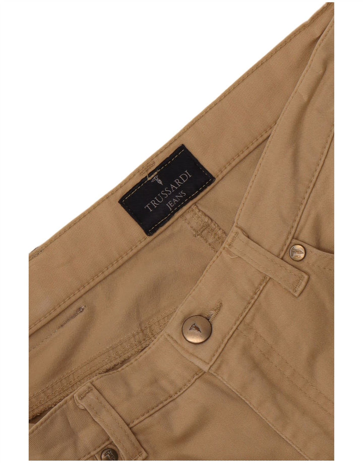 Muške ležerne hlače Trussardi Bootcut W30 L31 Bež