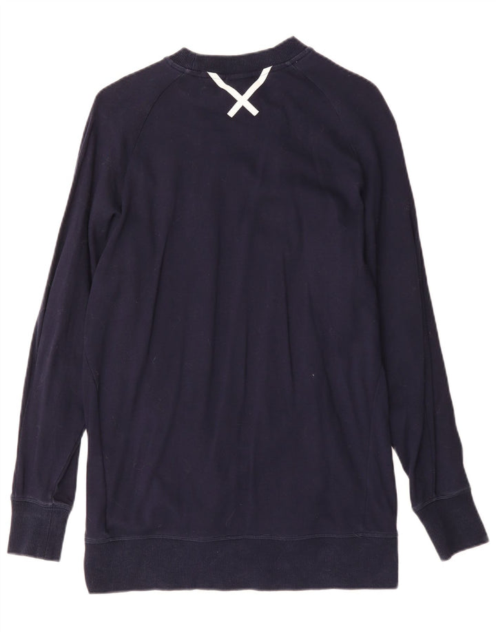 Adidas Ženska majica s kratkim rukavima UK 8 Mali tamnoplavi pamuk