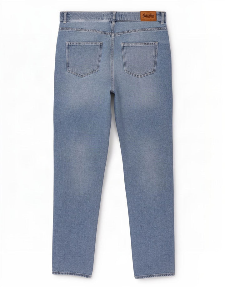 Superdry muške Ruby Slim Capri traperice W30 L23 plavi pamuk