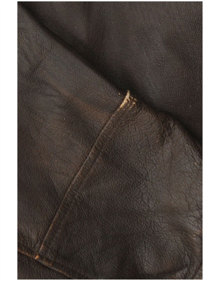 Conbipel muška kožna jakna IT 52 Large Brown Leather