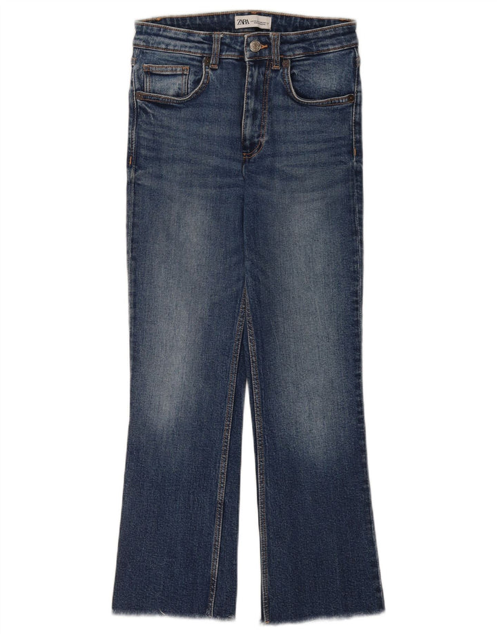 Ženske traperice Zara Bootcut EU 34 2XS W24 L25 Plave